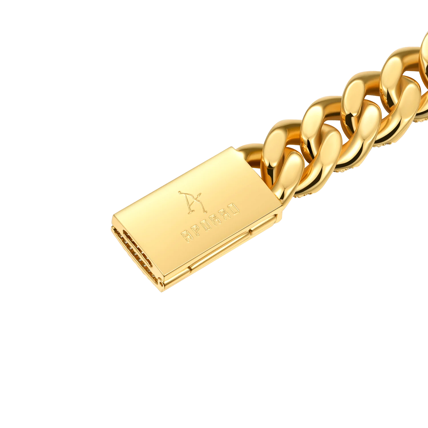 WONG Dragon Box Clasp Cuban Bracelet - 15mm - Image 5