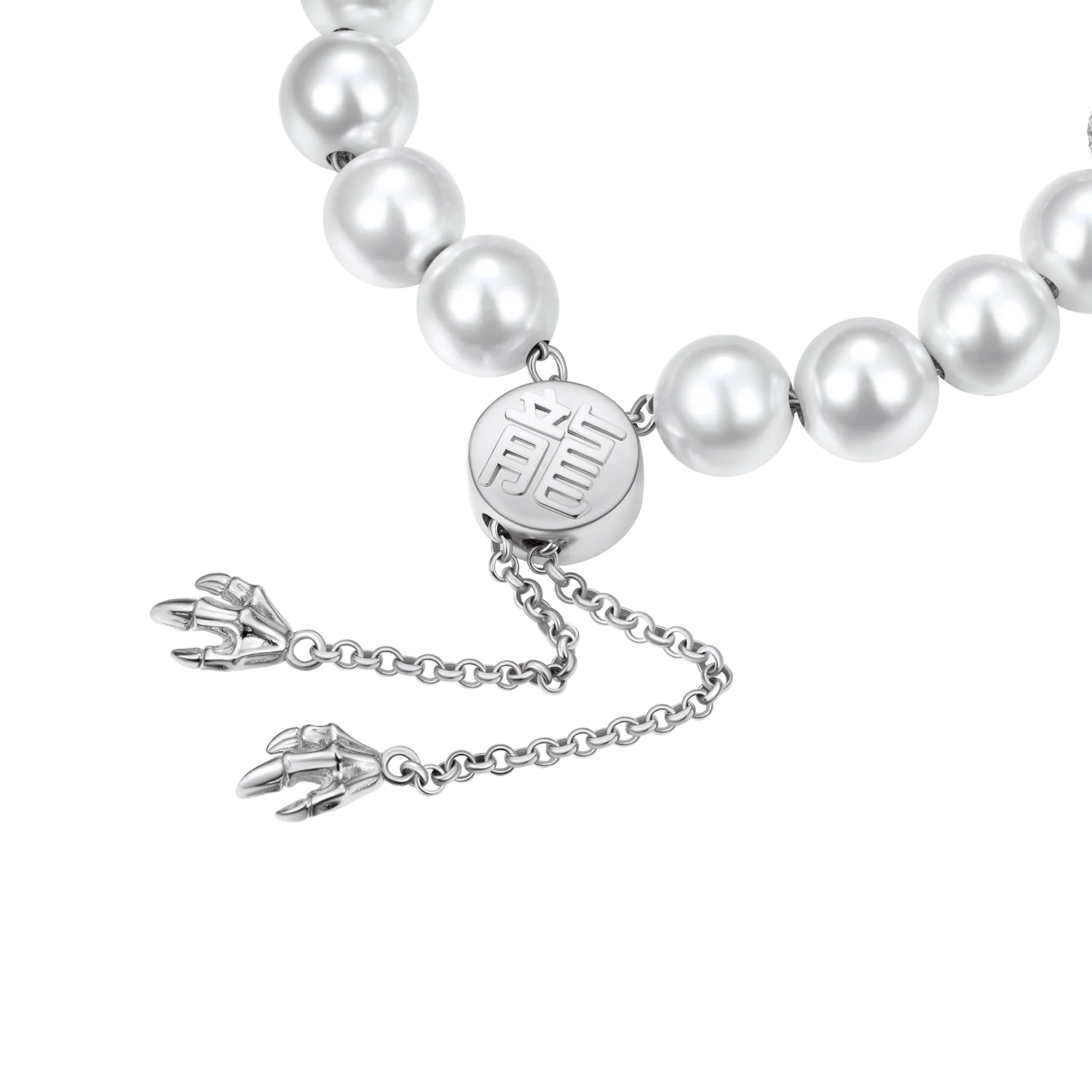 WONG Dragon Pearl and Bead Bracelet - 8mm - Image 11
