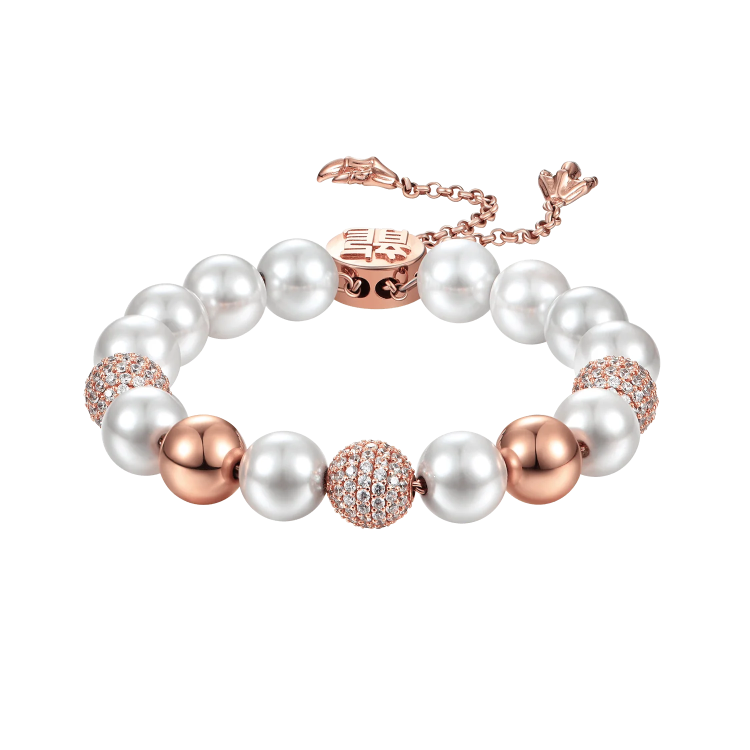 WONG Dragon Pearl and Bead Bracelet - 8mm - Image 13