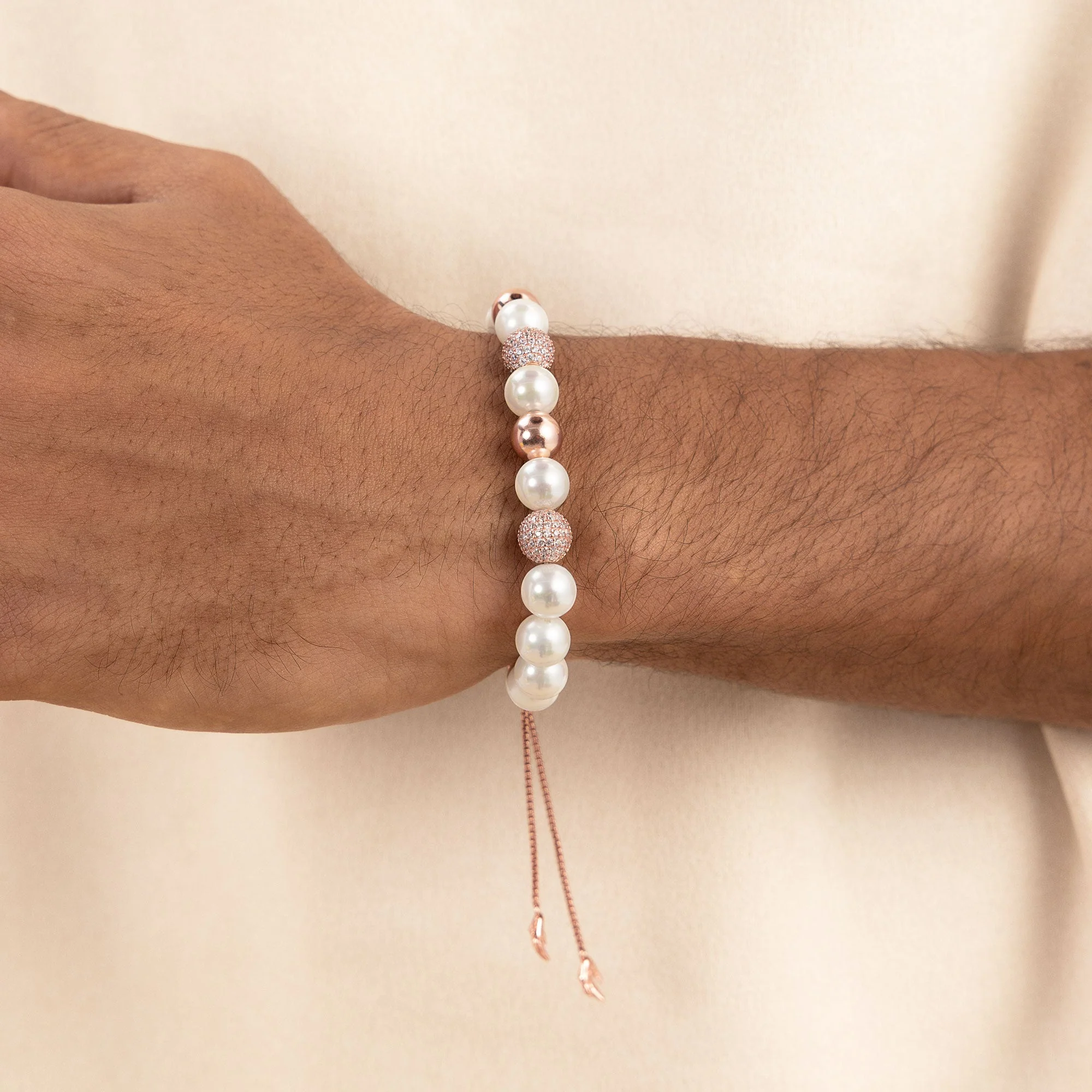 WONG Dragon Pearl and Bead Bracelet - 8mm - Image 14