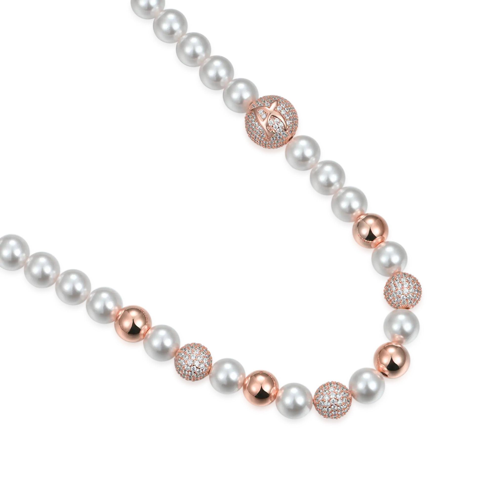 WONG Dragon Pearl and Bead Necklace - Image 12