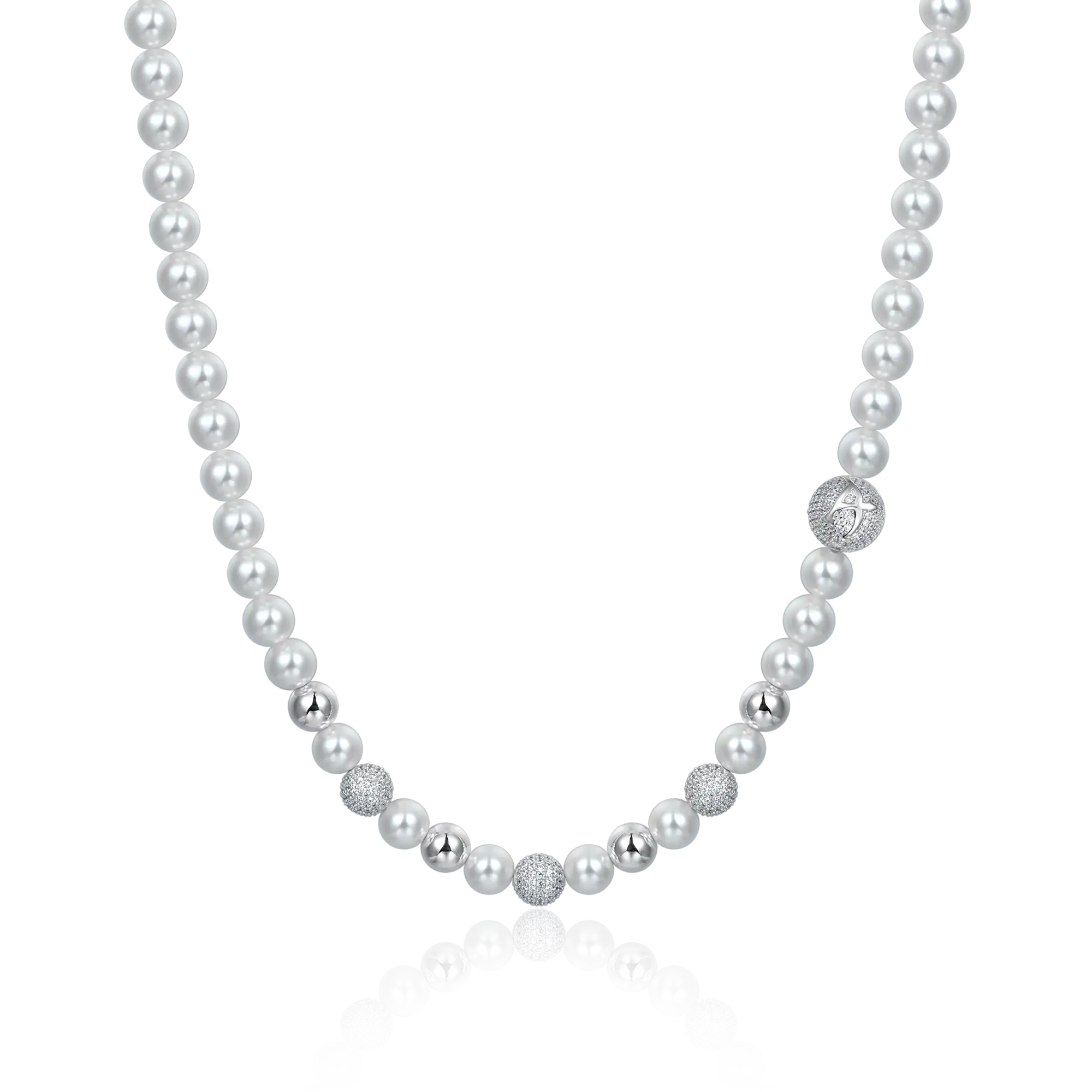 WONG Dragon Pearl and Bead Necklace - Image 15