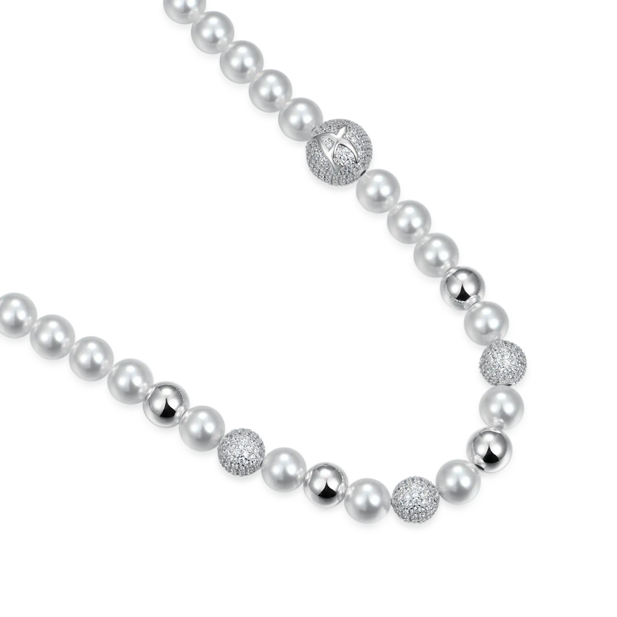 WONG Dragon Pearl and Bead Necklace - Image 18