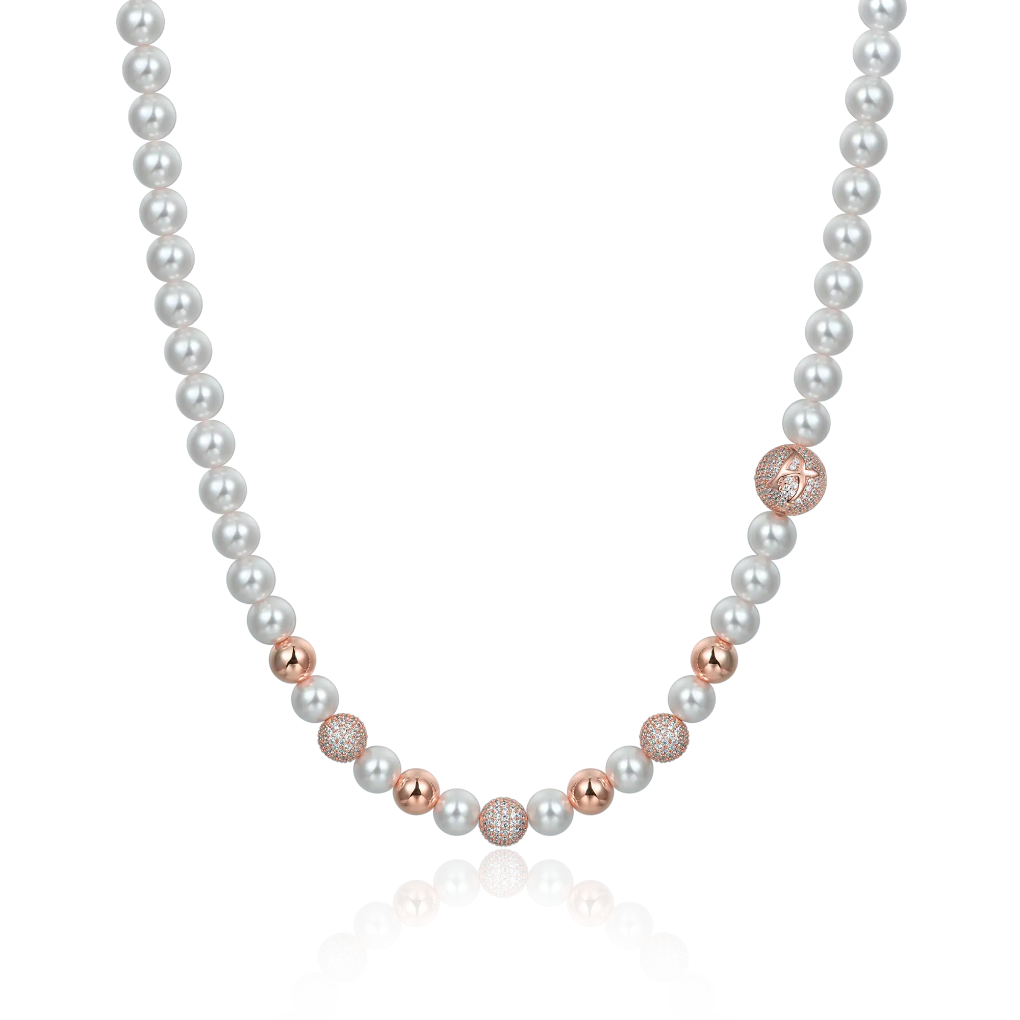 WONG Dragon Pearl and Bead Necklace - Image 8